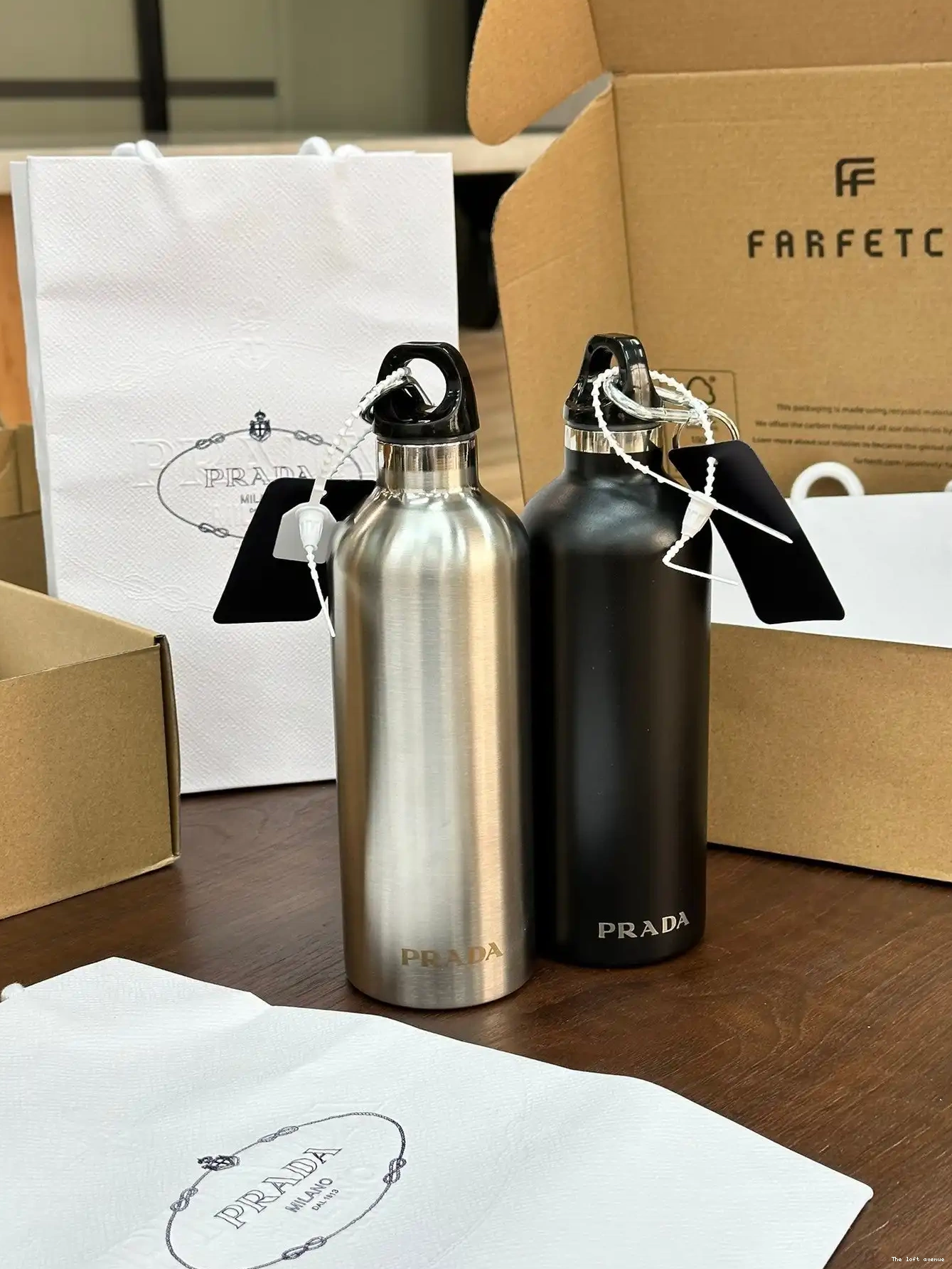 PRADA BOTTLE STAINLESS STEEL 0626